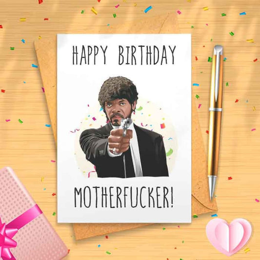 Funny Samuel Birthday Card, Cute Pop Culture Birthday Card, Birthday Card for BF, Funny Birthday Cards, Inappropriate Bday [00159]