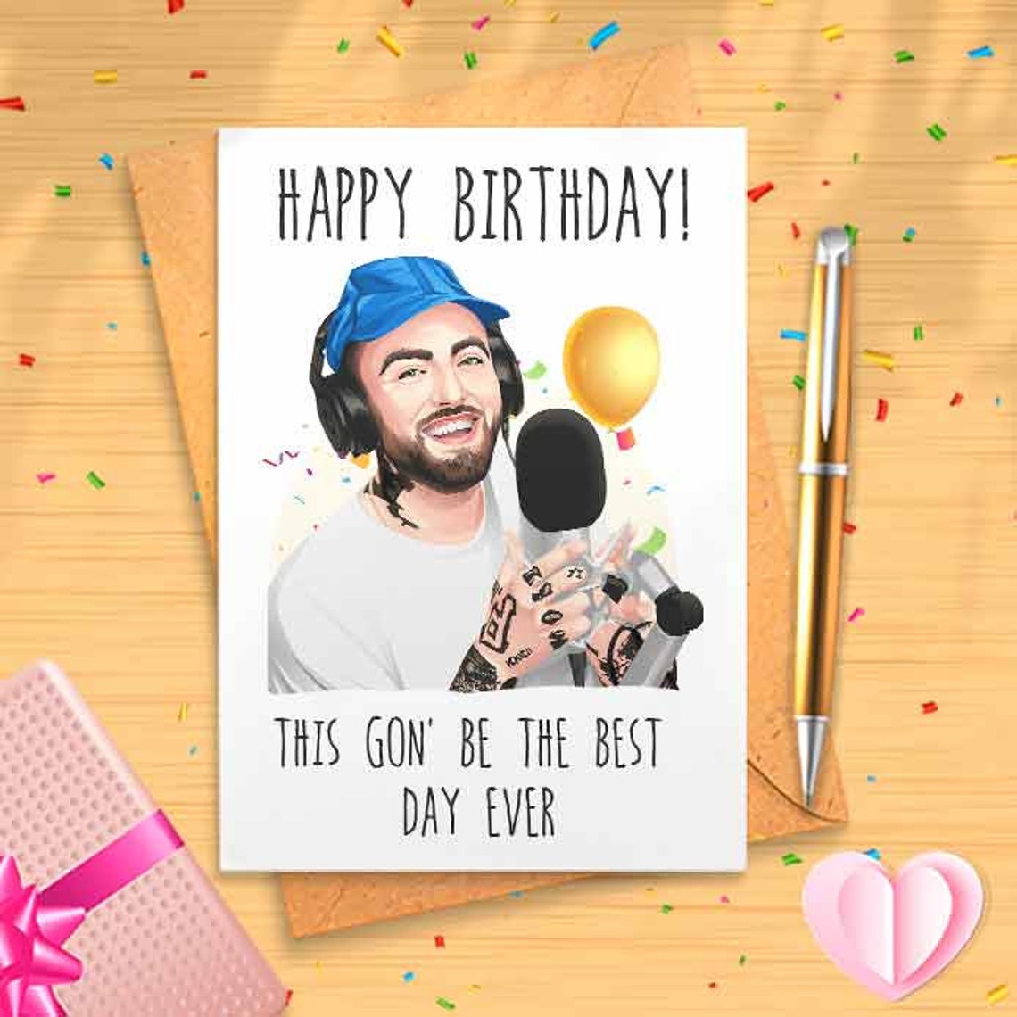 Funny 'This Gon Be The Best Day Ever' Birthday Card [00209]