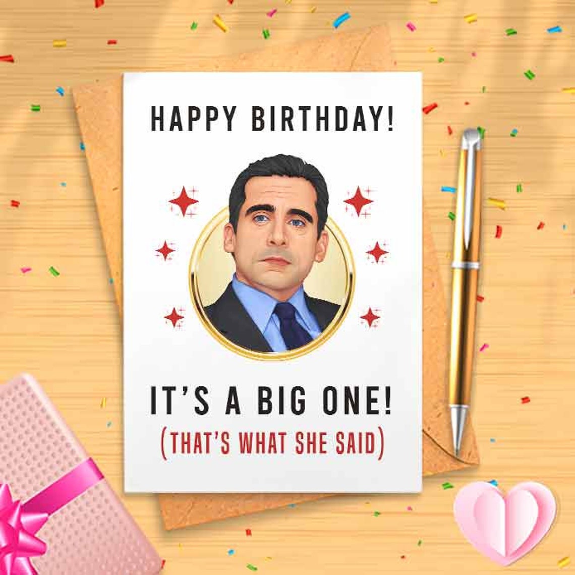 Funny Michael Office Birthday Card, Birthday Gift, Birthday Idea, Office Birthday Card, Funny Birthday Card, Coworker Birthday [00214]