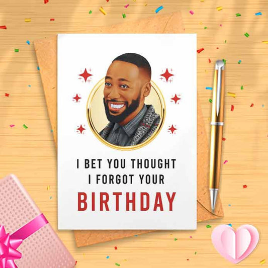 Funny Winston Birthday Card - Funny Birthday Card, Happy Birthday, Birthday Humor, Funny Bday Card, Bday Tv Show, Sitcom [00596]