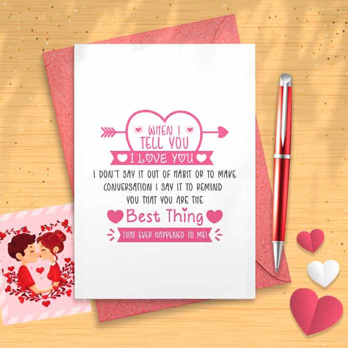 Anniversary Card - Boyfriend Fiance Husband Partner Girlfriend Love Card For Wife [00966]