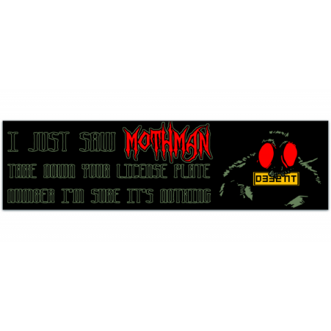 Mothman original bumper sticker[01086]