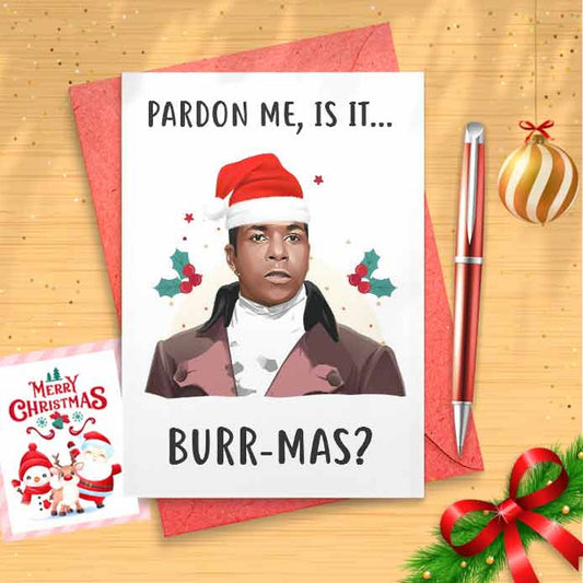 Funny Aaron Christmas Card - Musical Card, Funny Holidays Card, Merry Christmas, Christmas Humor, Funny Xmas , Stocking Stuffers [00537]