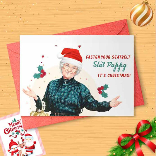 Funny Sophie Christmas Card - Funny Holidays Card, Merry Christmas, Christmas Humor, Funny Xmas Card, Stocking Stuffers, For Mom [00025]