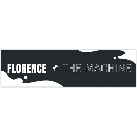 Florence Machine Rub-On Vinyl Decal Bumper Car Laptop [01119]