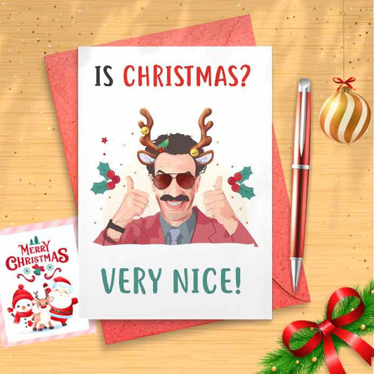 Very nice - Christmas Card, It's Christmas [00449]