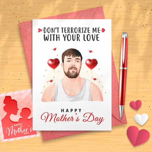 Funny Andrei Mother's Day Card - Mothers Day Card, Mother's Day, Personalised Card, Happy Mothers Card, Card For Mom Grandma, First [01121]