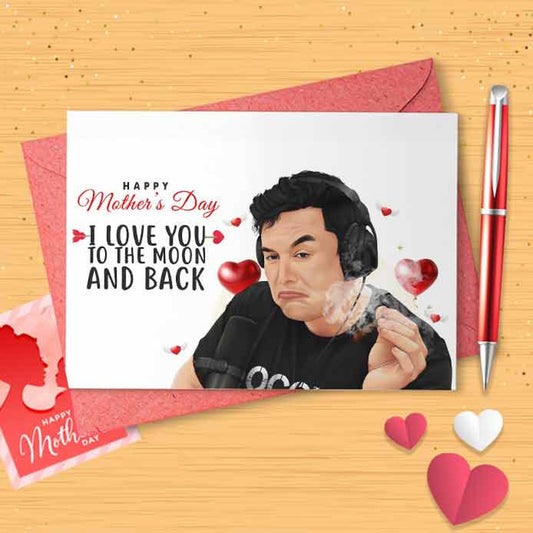 Funny Elon Pun Mother's Day Card - Funny Mother's Day, Personalised Card, Happy Mothers Card, Mothers Day Card, For Mom Grandma, [01177]