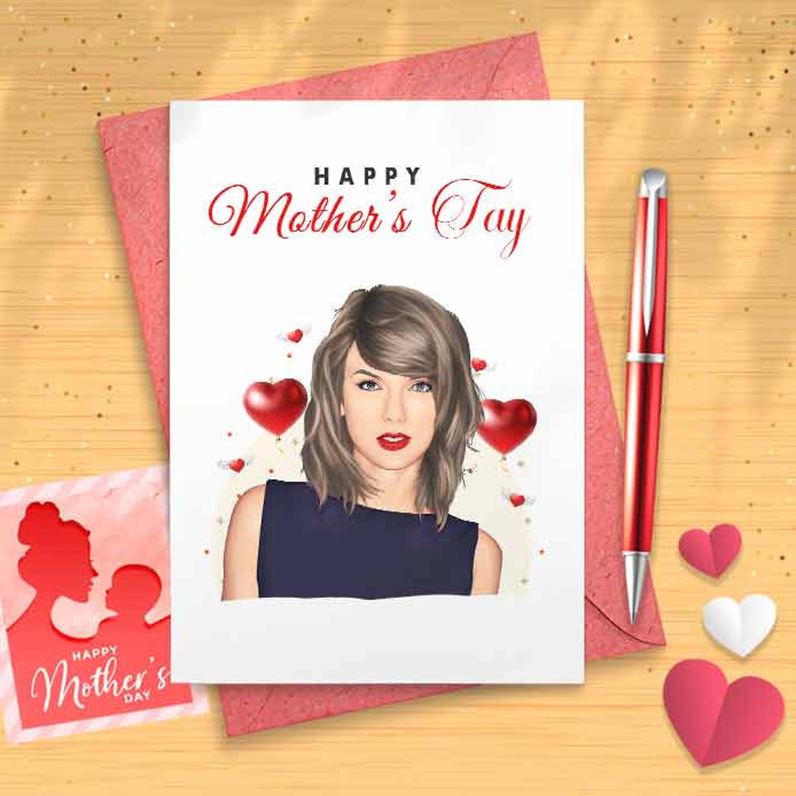 Cute Mother's Day Card - Card For Daugther, Card Girlfriend Gf, For Wife, Romantic Card, Cute Love Card, Valentines Day [00927]