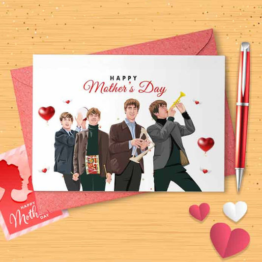 Cute Mother's Day Card - Mother's Day, Personalised Card, Happy Mothers Card, Mothers Day Card, For Mom Grandma, First Mothers Day, [00791]