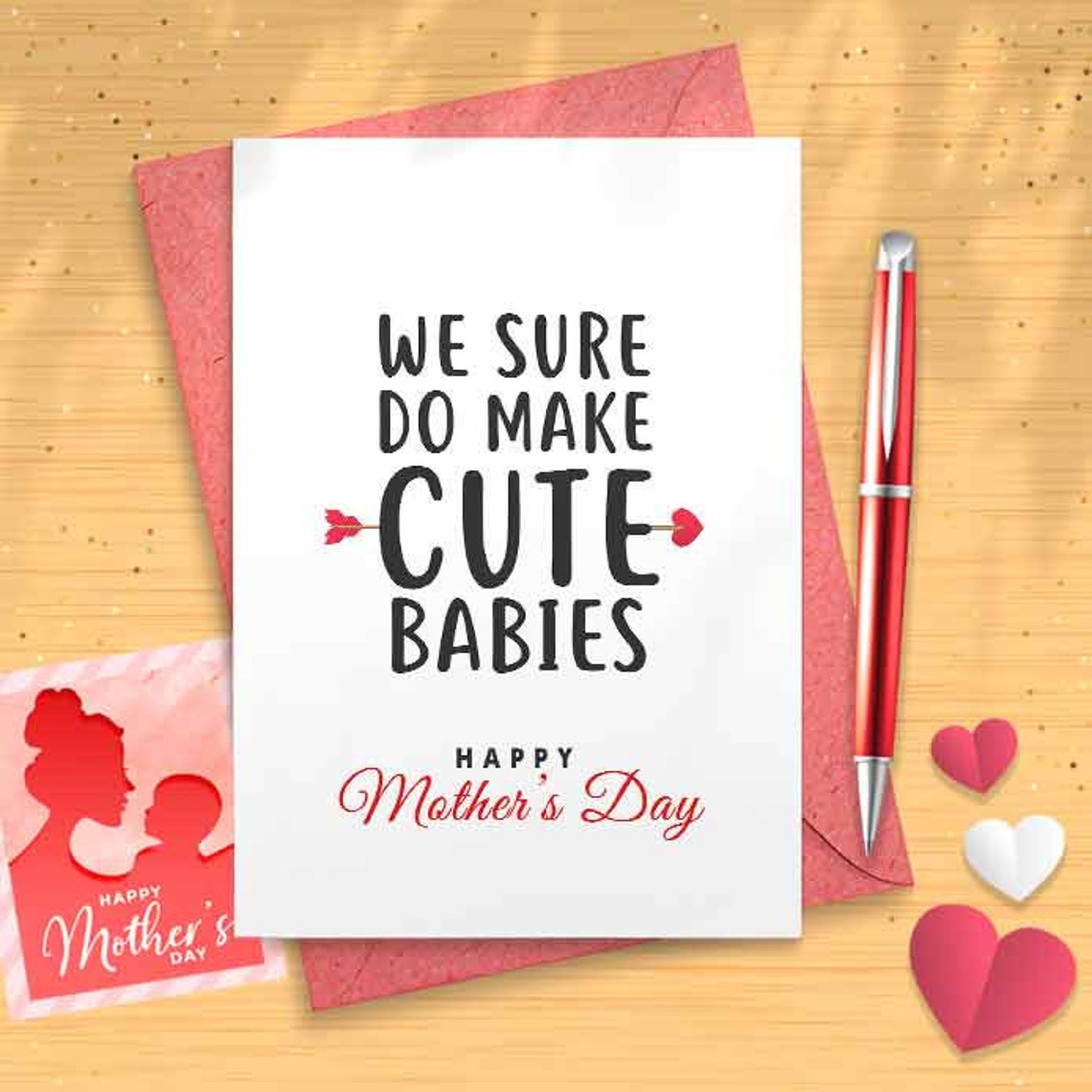 Funny Amy Mother's Day Card - Cool Mom, Happy Mother's Day Card, For Wife, For Girlfriend [01246]