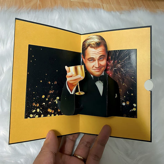 Leonardo Pop Up Christmas Card