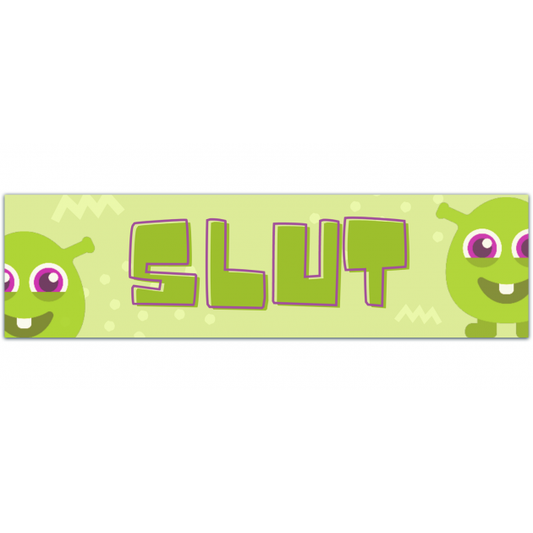 OGRE SL*T - Vinyl Bumper Sticker [01388]