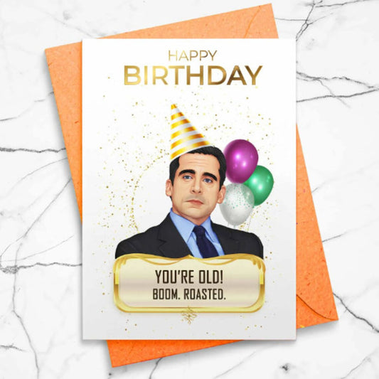 Funny Michael Office Birthday Card, Birthday Gift, Birthday Idea, Office Birthday Card, Funny Birthday Card, Coworker Birthday [01251]