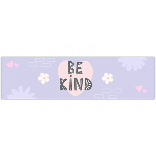 Be Kind Vinyl Car Bumper Decal Tumbler Laptop Water Bottle Bumper Sticker [01463]