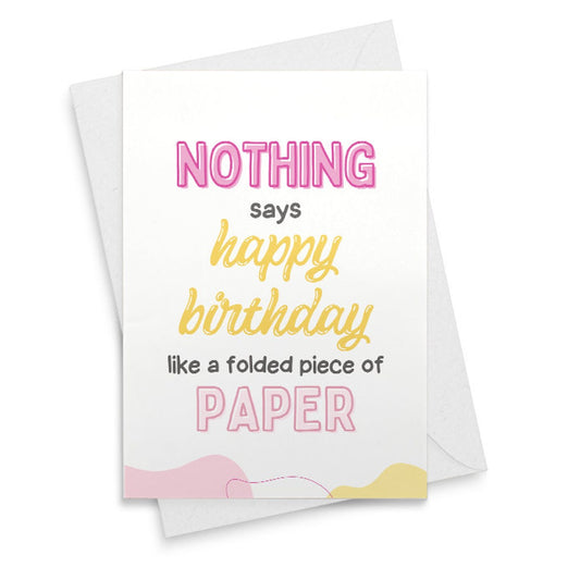 Birthday Card, Happy Birthday Card, Funny Card, Birthday Card, Envelope [02433]