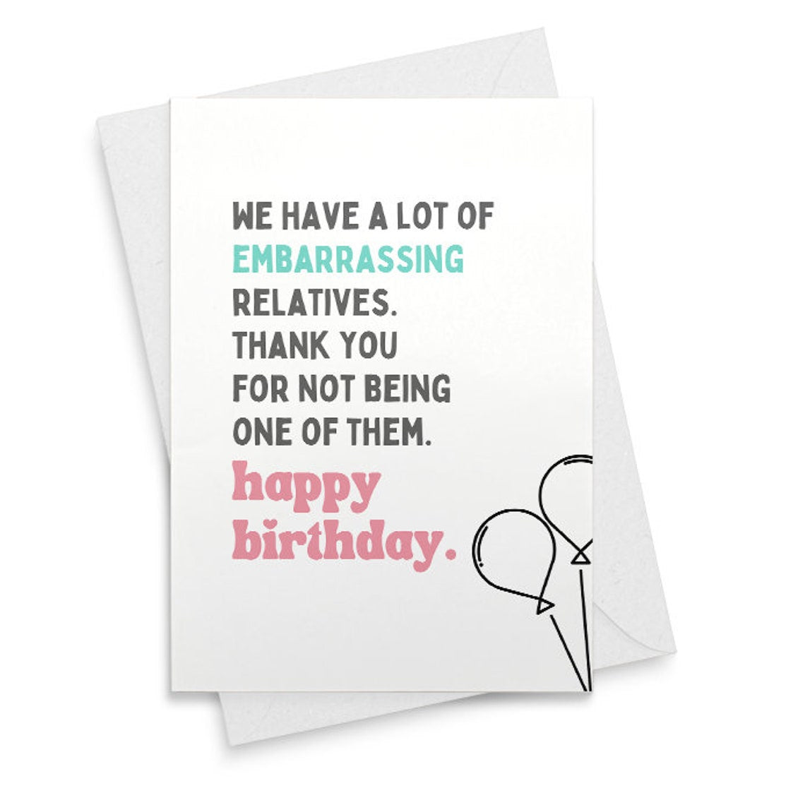 Funny Birthday Card For Cousin | Uncle Birthday Card | Happy Birthday Aunty | Funny Card For Brother | Sister Birthday Card Funny [02436]