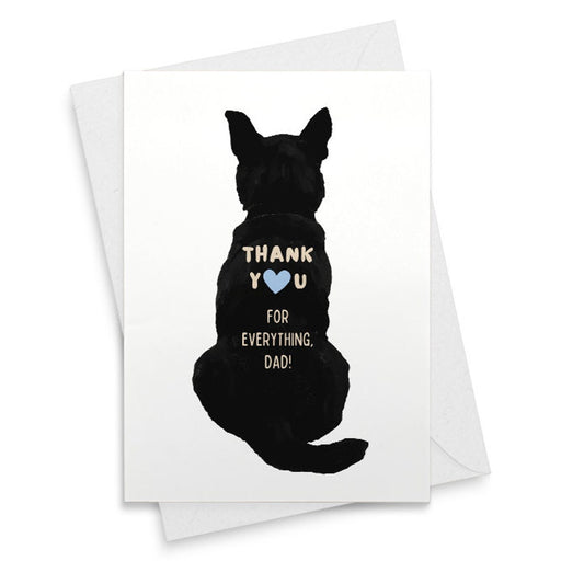 Labrador Retriever, Dog Father’s Day Card, Pawther's Day, Dog Dad, Pet Lover, Word Cloud [02240]