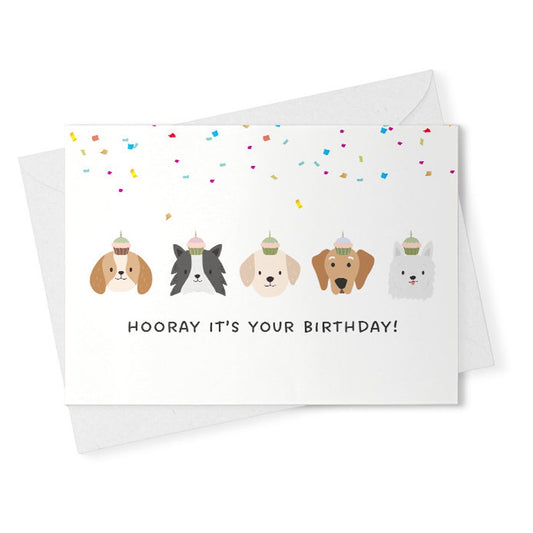 Dog Birthday Card, Cute Birthday Card, Dog Greeting Card, Dog Birthday Cards, Dog Lover Birthday, Birthday Card, Happy Birthday Card [02342]