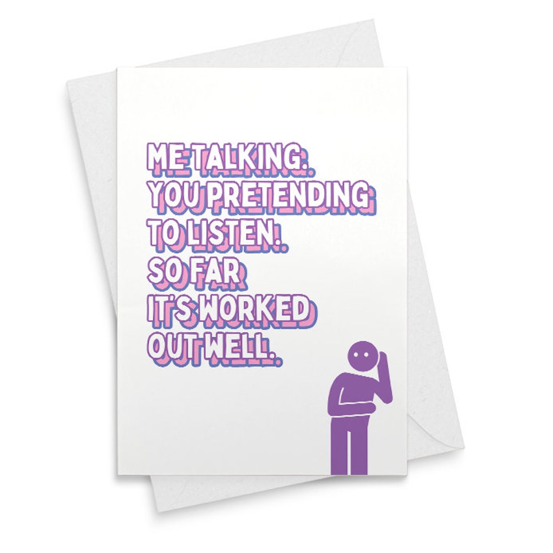 Funny Anniversary Card For Husband | Funny Birthday Card For Wife | Funny Love Card For Partner | Card For Boyfriend [02443]