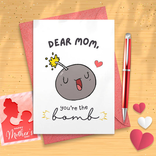 Mother’s Day Card | Card | Able Mothers Day Card | Mother’s Day | Mothers Day Card [02642]