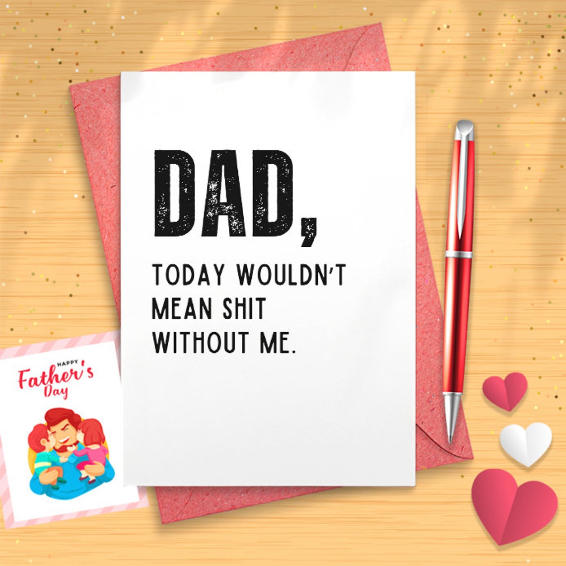 Fathers Day Gift From Daughter | Fathers Day Gift From Son | Fathers Day Gift From Kids | Gifts For Fathers Day | Snarky Fathers [03073]