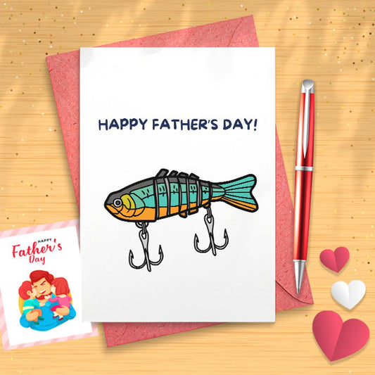 1 Jumbo Big Father's Day Card For Dad, Pa, Pop, Daddy, Stepfathers With Envelope (8.5 X 11 Inch) - Appreciation Notecard, Love For [03145]