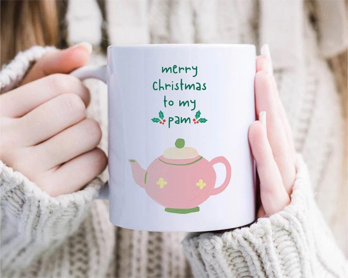 Lovely Christmas Present For Fiance - Sincere & Endearing X-Mas Gift Mug For Boyfriend, On Our Last Christmas As Mister And Missus [MG48]