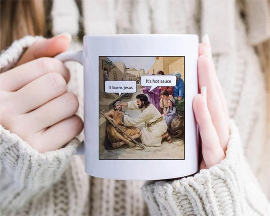 Funny Jesus Christmas Mug, Funny Christmas Mug, Funny Holidays Mug, Jesus Christ, Merry Christmas, Christmas Humor, Funny Xmas [MG128]