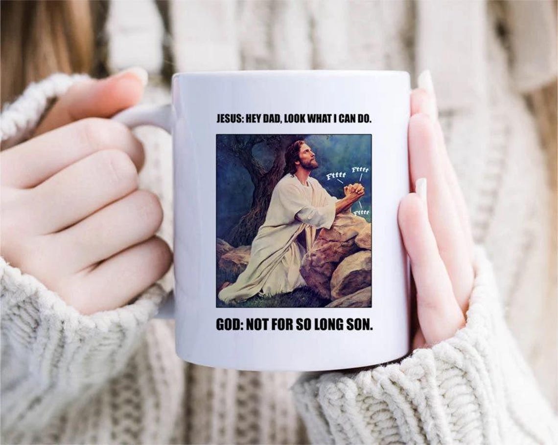 Funny Jesus Christmas Mug, Funny Christmas Mug, Funny Holidays Mug, Jesus Christ, Merry Christmas, Christmas Humor, Funny Xmas [MG127]