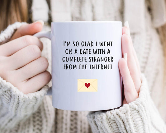 You Are The Best Thing I Ever Found On The Internet Mug, Boyfriend Valentines Day Gift for Him, Funny for Him, Husband Anniversary [MG13]