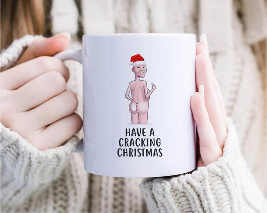 Funny Christmas Mug - Have A Cracking Christmas - Christmas Humor, Inappropriate Humor, Merry Christmas [MG106]