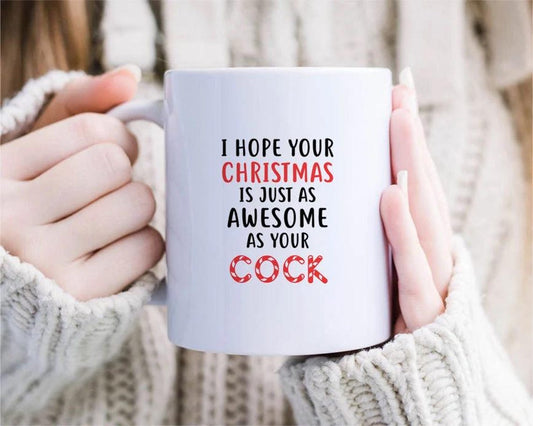 Naughty Christmas Holiday Mug For A Boyfriend, Fiancé, Husband Or Partner [MG147]