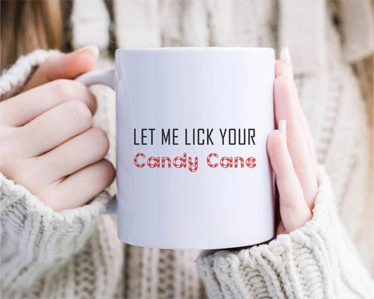 Naughty Christmas Mug, Funny Christmas Mug For Boyfriend, Husband Christmas Mug, Dirty Christmas Mug, Funny Holiday Mug For Him [MG134]