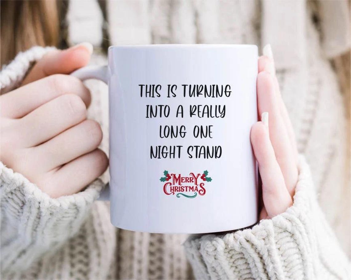 This Is Turning Into A Really Long One Night Romantic Mug, Cute Love, Funny Christmas Day, For Boyfriend Girlfriend Anniversary [MG178]