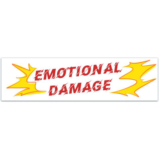 Emotional Damage Meme Laminated Stickers Funny Sticker Laptop Decal Yeti Tumbler Water Bottle Sticker Bumper Sticker [02005]