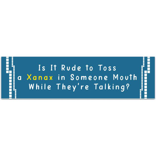 Is It Rude To Toss A ... In Someone's Mouth Sticker, Vinyl Stickers, Meme Sticker, Meme, Funny Sticker, Bumper Sticker Funny, Stickers Bumper Sticker [02016]