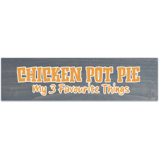 Chicken Pot Pie Bumper Sticker Bumper Sticker [02030]