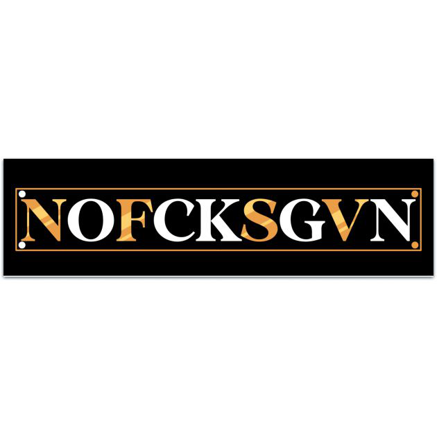 No F**Ks Given Car Decal Window Sticker Bumper Sticker [02032]