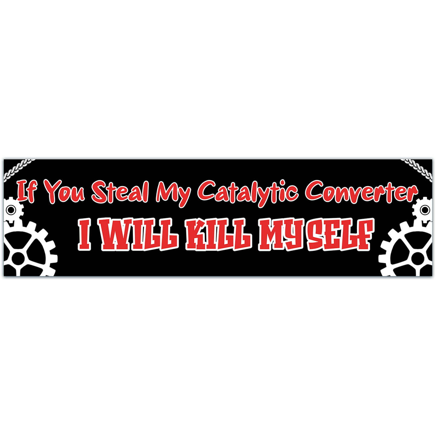 If You Steal My (Bumper Sticker) Bumper Sticker [02048]