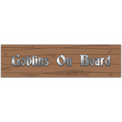 Goblins Goblin Mode Bumper Sticker [00209]