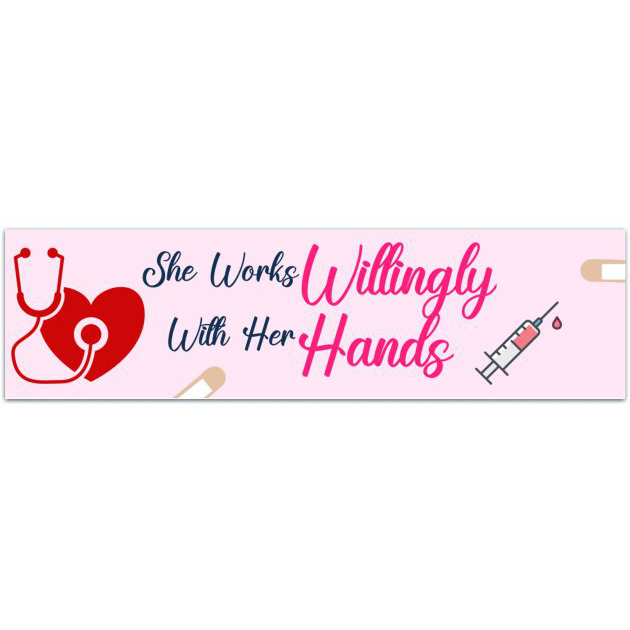 Nurse Sticker | Nursing | Laptop Sticker | Sticker Collector | Vinyl Car Decal | Nursing School Gift | Nurse Gift | Christian | Bible Verse Bumper Sticker [02147]