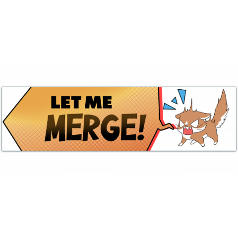 Let Me Merge! Angry Cat Bumper Sticker, Funny Sticker, Hydroflask Sticker, Cat Stickers, Cat Lady |Gen Z Meme, [00291]