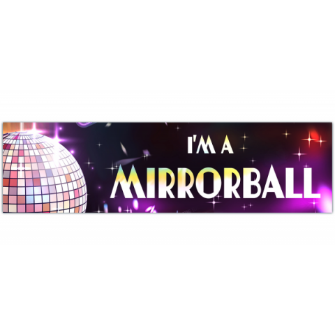 I'm A MirrorBall Taylor | Funny Cute Gen Z High Quality Sticker, Bumper Sticker! [00473]