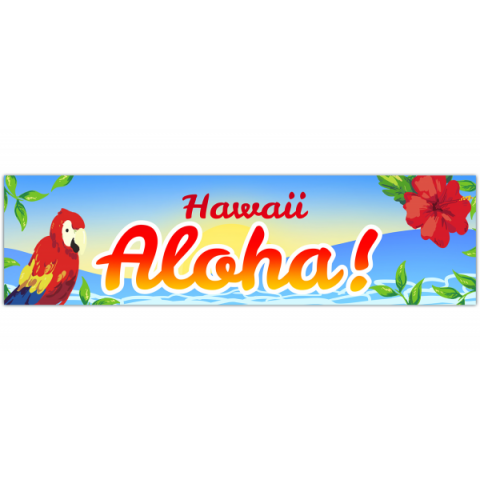 Hawaii Bumper Sticker | Hawaii Decal | Bumper Sticker | Travel | Laptop | Waterproof [00496]