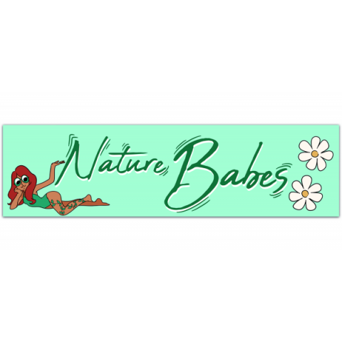 Nature Babes Bumper Sticker [00511]