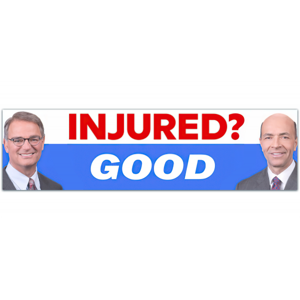 Injured? Good! Funny Gen Z Meme Car Bumper Sticker Vinyl Vehicle Decal [00071]