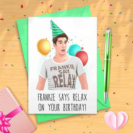 The One With The Tiny T-Shirt, Any Age Card, Funny Birthday Card, I'm Fine, Birthday Card, Friends [00416]