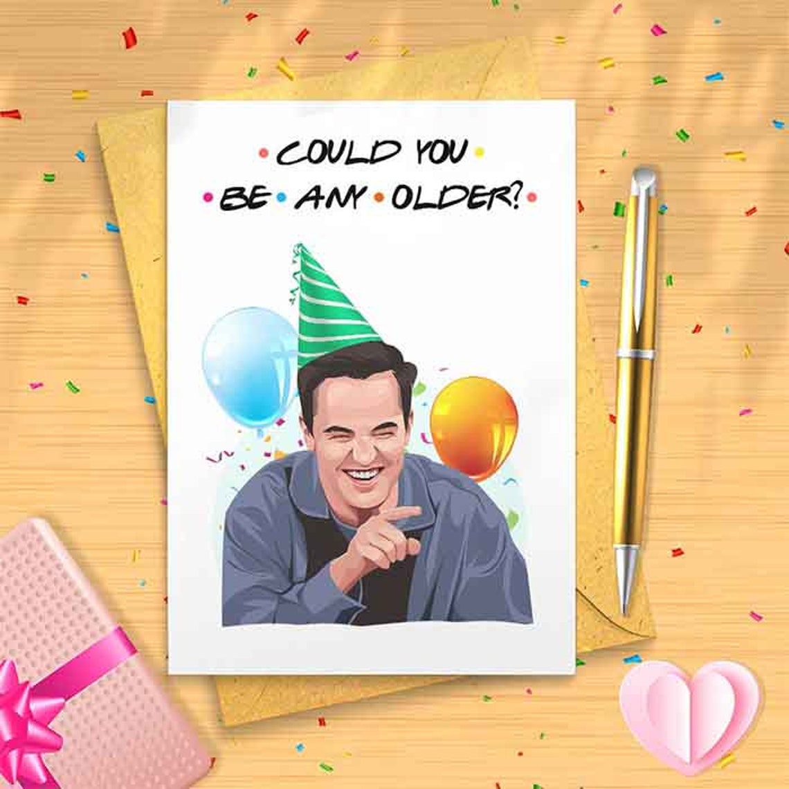 Funny Chandler Birthday Card - Funny Birthday, Birthday Card, Happy Birthday, Birthday Humor [00100]